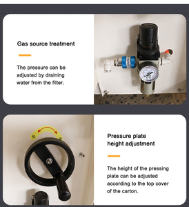 เครื่องเปิดกล่องอัตโนมัติ เครื่องตั้งกล่องอัตโนมัติ อุปกรณ์ขึ้นรูปกล่อง อุปกรณ์ปิดผนึกกล่องผลไม้ - Product Image 4