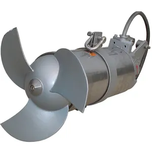 Ma misturador submersível aplicado em mistura de lixa ativada no tratamento de água de resíduos