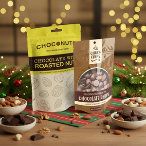 Bolsa de Embalaje Personalizada de Grado Alimenticio PET/VMPET/LDPE Mylar para Chocolate, Frutos Secos y Papas Fritas, Bolsa de Pie para Refrigerios de 5 oz - Product Image 3