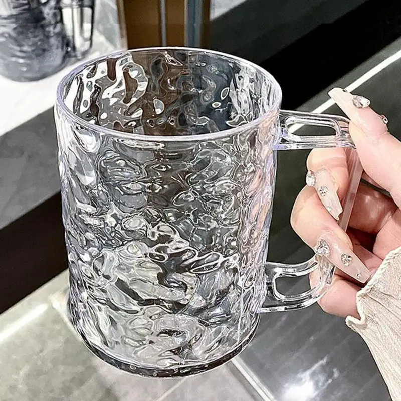 Family Transparent Toothbrush Holder Cup Plastic PP Drinking Cup Bathroom Mouthwash Mug Washing Cup