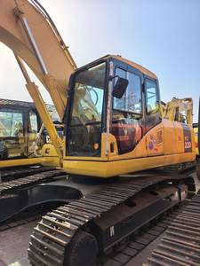 Excavatrice d'occasion Komatsu PC220-7 en bon état pour travaux de génie civil - Product Image 3