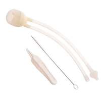 Aspirateur nasal portable pour bébés et enfants, à embout souple, pour nettoyer le nez, cadeau pour nourrissons, soin sûr et efficace