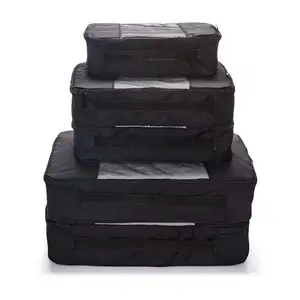 Travel Evercredit High Quality Custom Made Luggage Bags Travel Organizees Set Compression Packing Cubes