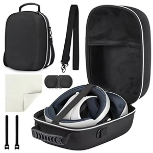 Étui de transport portable pour casque de jeu, sac de voyage souple à bandoulière, sac spécial pour casque d'aviation, sac de rangement pour casque de pilote, échantillon gratuit - Product Image 1