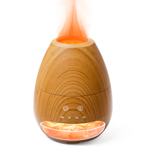 Produk baru 2026 lampu garam Himalaya ultrasonik dan penyebar minyak esensial dengan lampu warna-warni untuk kantor - Product Image 1