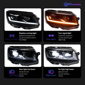 ไฟหน้าโปรเจคเตอร์ LED 12V สำหรับ Caravelle/Transporter T6/Multivan T6/<span class=keywords><strong>Caddy</strong></span> <span class=keywords><strong>Maxi</strong></span> พร้อมไฟเลี้ยวแบบไหลและไฟวิ่งกลางวัน - Product Image 3