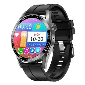 New arrivals dropshipping electronics products round screen waterproof phone call health care relojes hombre smart watch
