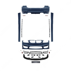 Parachoques de Coche de Alta Calidad de PP para <span class=keywords><strong>BMW</strong></span> Serie 3 <span class=keywords><strong>E90</strong></span> <span class=keywords><strong>2009</strong></span>-2012 a Modelo M4, Incluye Parachoques Delantero y Trasero, Rejilla, Capó, Guardabarros, Faldones Laterales - Product Image 4