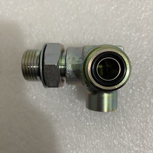 Connecteur de pompe hydraulique d'origine 31MH-10430 pour pièces d'excavatrice Hyundai, raccords en acier au carbone - Product Image 1