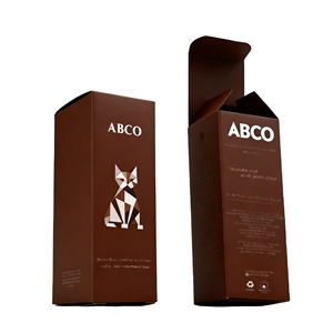 Boîte d'emballage de luxe pour soins de la peau kraft boîte en carton gaufré parfum, rouge à lèvres et sérum pour les yeux logo personnalisé - Product Image 2