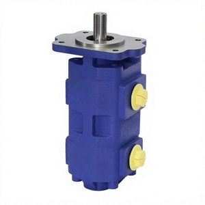 Pompe à engrenages hydraulique double tandem HUAMAO en fonte bleue haute pression pour excavatrice, chargeuse, construction 1 - Product Image 5