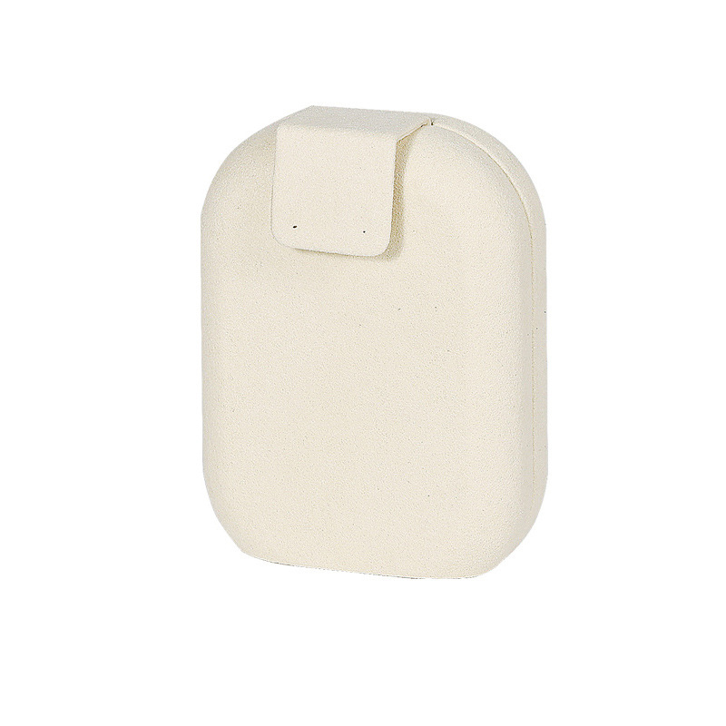 Apricot White Small Rounded Necklace Display