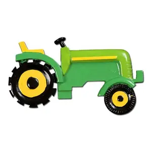 Gepersonaliseerde Boer Ornament, Tractor Kerst Ornament