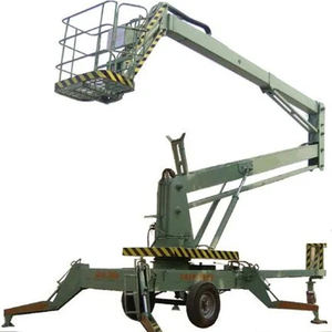 Penjualan terlaris kecil 10 ~ 20m listrik diesel sky spider cherry pemetik boom lift dilacak dengan meratakan otomatis - Product Image 5