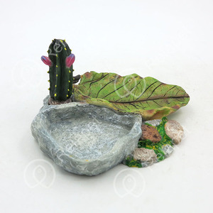 Réptil Tigelas de comida, Prato de água, Pet Food Bowl para Lagartos, Jovens Dragões Barbudos, Pequenas Cobras, Gecko Tartaruga Aranha - Product Image 2