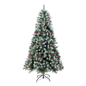 Ornements de Noël de haute qualité, décorations d'arbres, arbre de Noël artificiel vert de qualité supérieure - Product Image 2