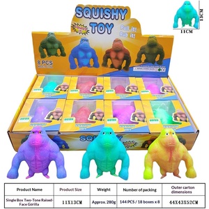 Juguete antiestrés de goma de retorno lento con forma de animal para liberación emocional y alivio del estrés, de Toy King, Zhejiang - Product Image 6