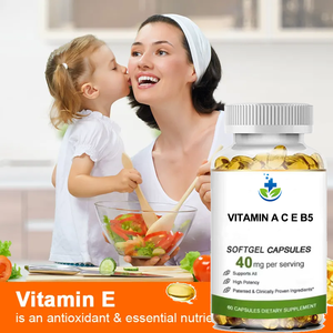 Private Label 10pcs Vitamina Orgânica <span class=keywords><strong>Softgel</strong></span> Cápsula Boost Imune Suplemento Vitamina a c <span class=keywords><strong>E</strong></span> B5 <span class=keywords><strong>Softgel</strong></span> Cápsulas - Product Image 2