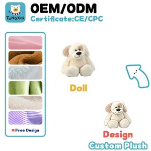 Fabricant en gros, peluche chien <span class=keywords><strong>caniche</strong></span> mignon personnalisé, jouet doux unisexe en coton PP, cadeau d'anniversaire très vendu, <span class=keywords><strong>prix</strong></span> d'usine - Product Image 1