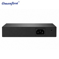 Switch PoE Fast Ethernet de 8 Puertos, 2 Puertos Uplink, 120W, Sin Administración, IEEE802.3af/at, Switch Power Over Ethernet para CCTV