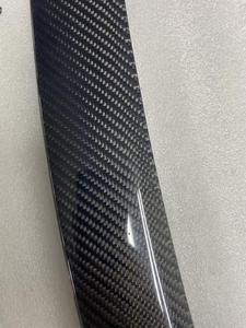 High Quality Carbon Fiber Single <b>Deck</b> Rear Trunk Spoiler Wing 3M <b>Tape</b> No Drilling for Tesla Model 3 Exterior Modification Parts - Product Image 5