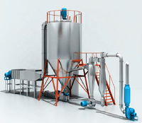 Procesamiento de secador por pulverización atomizadora centrífuga de alta velocidad para producir un secador por pulverización grande