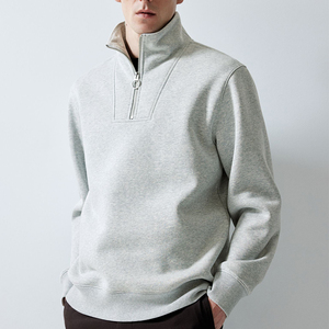 Sweatshirts à capuche et sweatshirts à logo personnalisé pour hommes 100% coton brodé et gaufré ensemble de sweatshirts à capuche imprimés en 3D pour toutes les saisons - Product Image 3