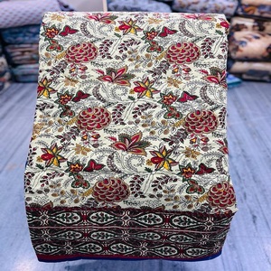 Edredón Brunswick teñido a mano, edredón Kantha Reversible de algodón sólido, manta cosida a mano para personaje rayado de dibujos animados King - Product Image 6