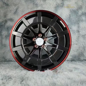 Rueda Forjada de Fibra de Carbono Negra de Una Sola Pieza, Personalizada, de 21, 22, 23 y 24 Pulgadas, Apta para Mercedes Benz GG500G63 - Product Image 5