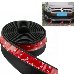 HaoFa vendita calda in fibra di carbonio universale paraurti anteriore auto striscia di protezione paraurti per auto - Product Image 2