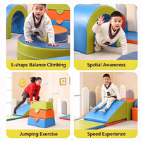 Équipement de jeu souple pour aire de jeux intérieure, ensemble de jeux pour enfants, tout-petits, bébés, zone de jeu sensorielle, utilisation à domicile, préscolaire
