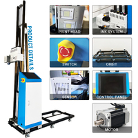 Máquina impresora de pared 3D de inyección de tinta UV para creación artística estética Dual DX10 DX7 I1600U I3200U sala de estar dormitorio Bar