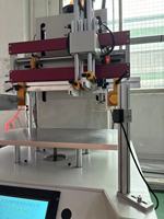 Machine d'impression sérigraphique à plat haute précision pour coques de téléphone/PCB, imprimante sérigraphique de qualité industrielle