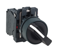 Interruptor Selector Rotatorio de Alta Calidad de 22 mm 1no 1nc Xb7nd25, Nuevo y Original, para Sistemas de Control Programable PLC de Automatización Industrial