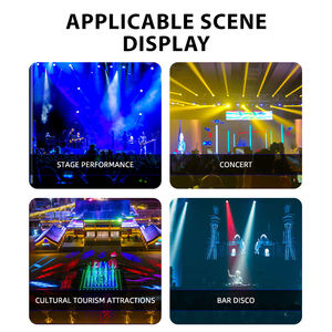 Dj Disco lampu sorot kepala bergerak, peralatan pencahayaan panggung Led 230w untuk pesta klub malam - Product Image 5