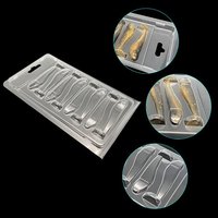 Boîte d'emballage transparente en plastique Pvc, 8 grilles, leurres de pêche, appâts, emballage en plastique pet