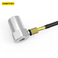 Vente chaude JSDPC0200 Capteur d'accéléromètre piézoélectrique en acier inoxydable Charge PE Type Mesure de choc Capteur de produit clé