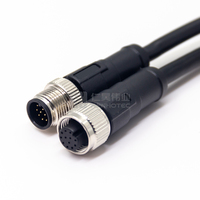 Connecteur de câble femelle M12 12 broches 5M 12 broches 30M à mâle