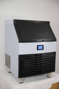 Máquina de hielo comercial automática de alta producción para cafetería, refrigerada por aire, con cubitos de hielo, 240V/110V/220V - Product Image 4