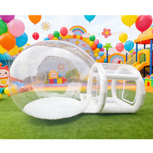 เต็นท์โดมใสแบบเป่าลมพร้อมอุโมงค์สำหรับงานวันเกิดเด็กและถ่ายภาพ - Product Image 6