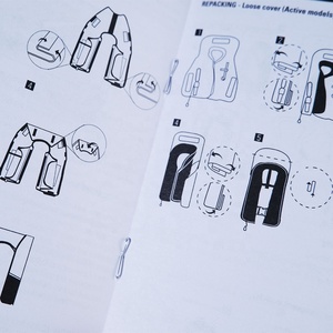 Impression de Boîtes, Manuels d'Utilisation et Étiquettes sur Papier Couché Blanc avec Reliure Piqûre à Cheval, Personnalisée - Product Image 4