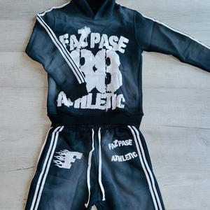 Sudadera con Capucha Oversize de Diseño Personalizado, Transpirable, 500GSM, Estilo Casual, 100% Algodón, para Hombre, Ropa Urbana de Primavera - Product Image 3