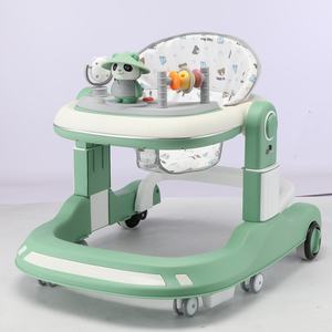 Cadre en plastique multifonctionnel anti-O-Leg anti-renversement pour bébé avec chariot pour apprendre aux bébés à conduire à démarrer une voiture Sit Push - Product Image 3