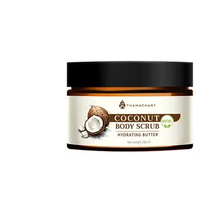 Body Care Extract From Coconut Oil Gentle Smooth Body Care Coconut Body Scrub Size 250g. Coconut Scrub Natural Organic Product