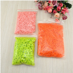 Bague de marque, compteur de tricot en plastique coloré, crochet tricoté, 1000 pièces/paquet - Product Image 5