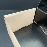 Individuelles Goldprägung-Foliendesign UV-Beschichtung Biologisch Abbaubare Verpackung Wellpappe Flachpack-Versandbox