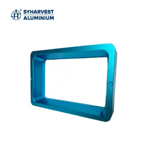 Cnc custom אלומיניום סגסוגת פרופיל ציוד מסגרת עבור כחול 3d מדפסת חריץ ערכת אביזרי עמיד למים פרסום תצוגת מסגרת