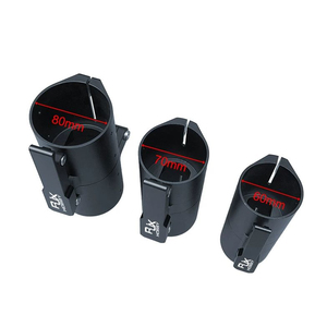 Pièces pliables pour bras de drone robustes 80/70/60 mm, joint de tube rond et connecteur, pince pour tube creux en fibre de carbone - Product Image 3