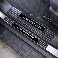 Protection de seuil de porte de voiture, couvre-seuil de coffre, garnitures de protection pour Jetour T2 Traveler 2023 2024 et autres accessoires extérieurs