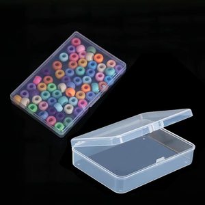 Boîtes en plastique recyclables de petite taille, directement de l'usine, mini emballages pour exposition, cadeaux, cartes à jouer, cartes de visite, vis, outils - Product Image 2